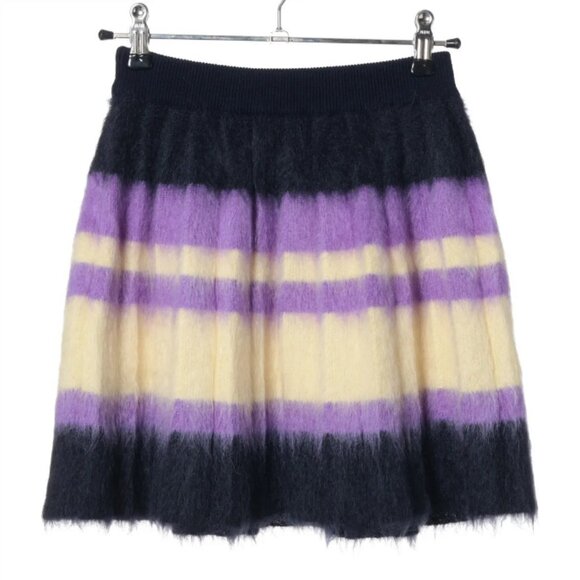 Loewe Multicolor Knit Wool Skirt - Picture 2 of 6